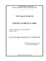 chuỗi laurent p-adic