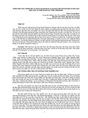 Tài liệu PHẢN ỨNG CỦA THÔNG BA LÁ (Pinus keysia Royle ex Gordon) ĐỐI ...