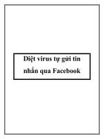 Tài liệu Diệt virus tự gửi tin nhắn qua Facebook pot