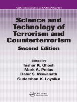 Tài liệu Science and Technology of Terrorism and Counterterrorism Second Edition pptx