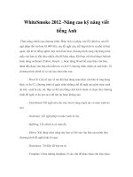 Tài liệu WhiteSmoke 2012 -Nâng cao kỹ năng viết tiếng Anh ppt