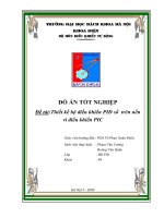 thiết kế bộ điều khiển pid số trên nền vi điều khiển pic