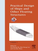Tài liệu Practical Design of Ships and Other Floating Structures Volume I pdf