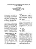 Tài liệu Báo cáo khoa học: 