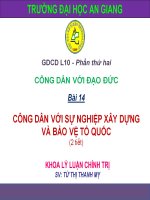 Tài liệu Công dân với sự nghiệp bảo vệ môi trường doc