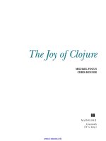 Tài liệu The Joy of Clojure: Thinking the Clojure Way pdf