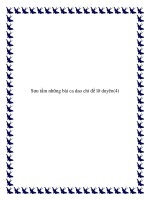 Tài liệu Sưu tầm những bài ca dao tình duyên đôi lứa pptx