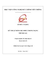 Kỹ thuật đồng bộ 1588v2 trong mạng thế hệ sau