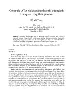 Công ước ATA và khả năng thực thi của ngành hải quan trong thời gian tới