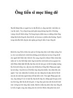 Tài liệu Ông tiến sĩ mọc lông dê pptx