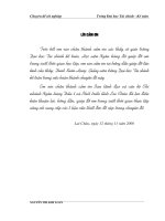 một số giải pháp và kiến nghị nhăm nâng cao hiêu quả thẩm định dự án đầu tư tại chi nhánh ngân hàng đầu tư và phát triển lai châu