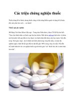 Tài liệu Các triệu chứng nghiện thuốc doc