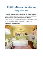 Tài liệu Thiết kế phòng ngủ đa năng cho công chúa nhỏ pot