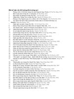 tên các bài luận văn lí luận văn học đã hướng dẫn