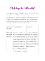 Tài liệu Cách bạn bị “dẫn dắt” ppt