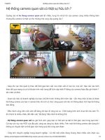 Tài liệu Hệ thống camera quan sát có thật sự hữu ích ? doc