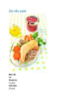 Tài liệu Gà nấu paté pdf