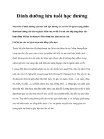 Tài liệu Dinh dưỡng lứa tuổi học đường potx