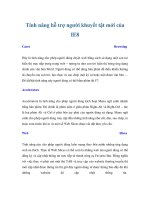 Tài liệu Tính năng hỗ trợ người khuyết tật mới của IE8 docx