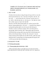 Tài liệu Báo cáo khoa học: 