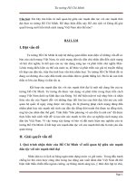 Tài liệu Quan hệ giữa sức mạnh dân tộc với sức mạnh thời đại theo tư tưởng Hồ Chí Minh. doc