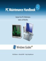 Tài liệu PC Maintenance Handbook: Improve Your PC’s Performance, Speed, and Reliability potx