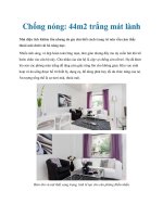 Tài liệu Chống nóng: 44m2 trắng mát lành potx