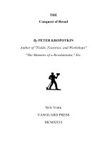Tài liệu THE Conquest of Bread pptx