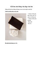 Tài liệu Gối ôm cừu bông vừa đẹp vừa êm doc