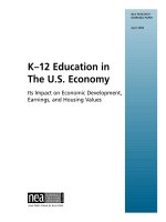 Tài liệu K–12 Education in The U.S. Economy pdf