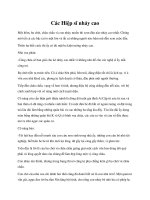 Tài liệu Các Hiệp sĩ nhảy cao potx