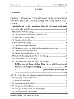 các biện pháp nhằm nâng cao hiệu quả sử dụng vốn lưu động trong công ty bóng đèn phích nước rạng đông