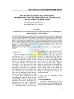 Tài liệu Một số kết quả bước đầu nghiên cứu tính kháng rầy nâu và bệnh vàng lùn - lùn xoắn lá của bộ giống lúa miền Trung ppt