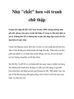 Tài liệu Nhà đẹp với tranh chữ thập docx