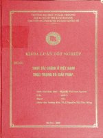 thuê tài chính ở việt nam; thực trạng và giải pháp