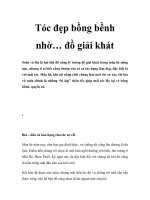 Tài liệu Tóc đẹp bồng bềnh nhờ… đồ giải khát pptx