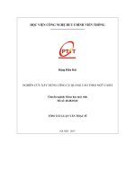 Nghiên cứu xây dựng công cụ quảng cáo theo ngữ cảnh