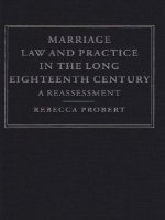 Tài liệu MARRIAGE LAW AND PRACTICE IN THE LONG EIGHTEENTH CENTURY ppt