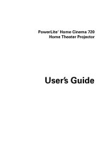 Tài liệu PowerLite® Home Cinema 720 Home Theater Projector pdf