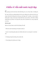 Tài liệu 4 kiểu vẽ viền mắt nước tuyệt đẹp doc