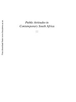 Tài liệu Public Attitudes in Contemporary SA docx