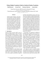 Tài liệu Báo cáo khoa học: 