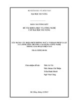 Tài liệu Luận văn:xây dựng các biện pháp phòng ngừa vi phạm pháp luật của sinh viên Trường cao đẳng công nghệ trong giai đoạn hiện nay potx