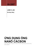 Sách điện tử: Ứng Dụng Công Nghệ Nano