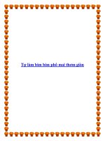 Tài liệu Tự làm bim bim phô mai thơm giòn potx