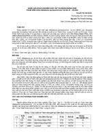 Tài liệu ĐÁNH GIÁ KHẢO NGHIỆM XUẤT XỨ VÀ NHÂN GIỐNG HOM TRÀM NĂM GÂN (Melaleuca quinquenervia) TẠI BA VÌ – HÀ NỘI pot