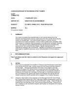 Tài liệu OLYMPIC GAMES 2012: RISK MITIGATION pptx