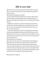 Tài liệu Nỗi lo con một pdf