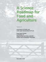Tài liệu A Science Roadmap for Food and Agriculture pdf