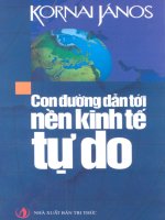 con đường dãn tới nền kinh tế tự do